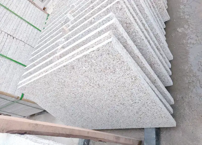 Sesame white color exterior wall hanging stone