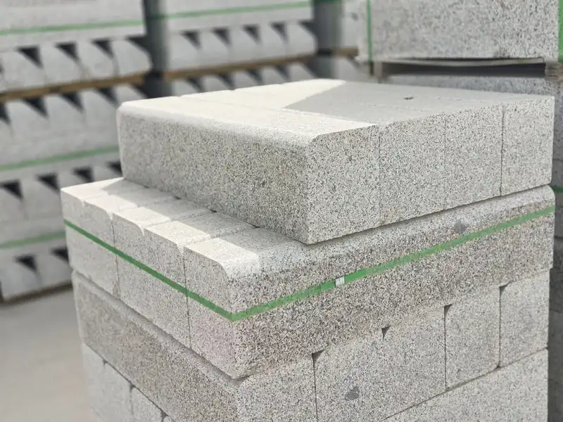 Granite sesame white curbstone