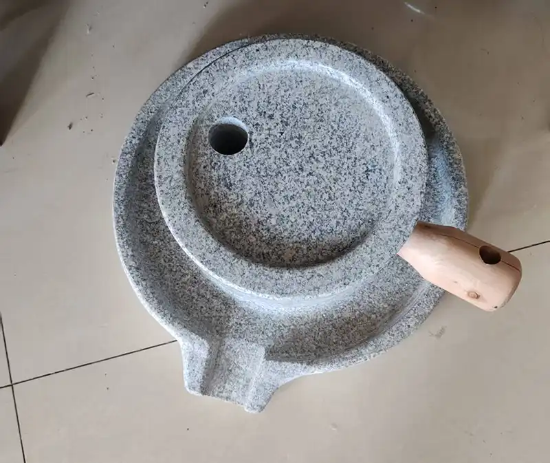 hand crank stone grain mill 