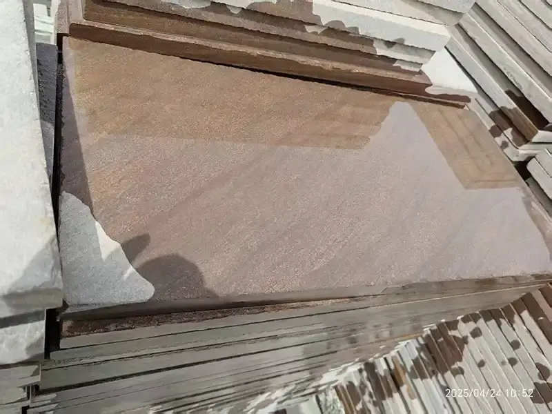 Natural red sandstone slab Natural red sandstone slab